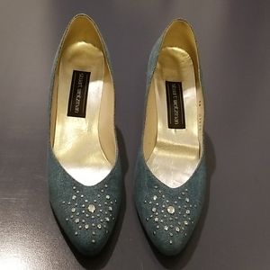 Vintage Stuart Weitzman Denim pumps